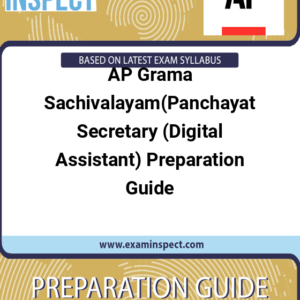 AP Grama Sachivalayam(Panchayat Secretary (Digital Assistant) Preparation Guide