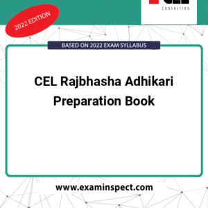 CEL Rajbhasha Adhikari Preparation Book