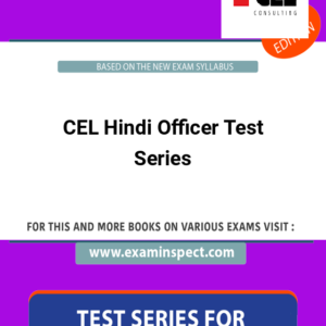 CEL Hindi Officer Test Series