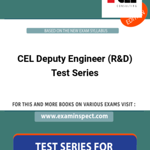 CEL Deputy Engineer (R&D) Test Series