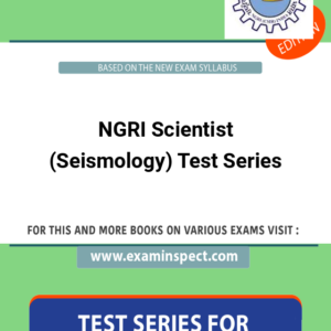 NGRI Scientist (Seismology) Test Series