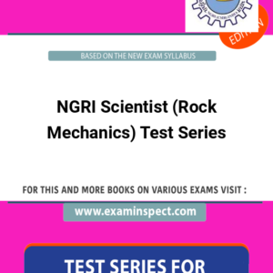 NGRI Scientist (Rock Mechanics) Test Series