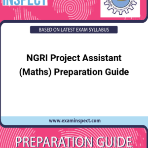 NGRI Project Assistant (Maths) Preparation Guide