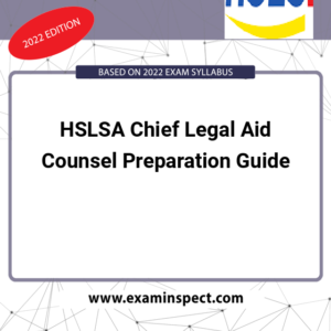 HSLSA Chief Legal Aid Counsel Preparation Guide