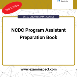 NCDC Program Assistant Preparation Book