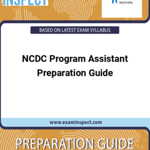 NCDC Program Assistant Preparation Guide