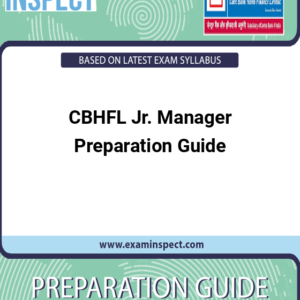 CBHFL Jr. Manager Preparation Guide