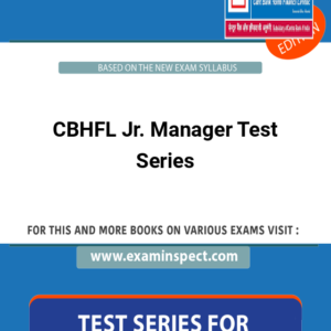 CBHFL Jr. Manager Test Series