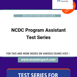 NCDC Program Assistant Test Series