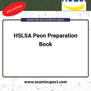 HSLSA Peon Preparation Book