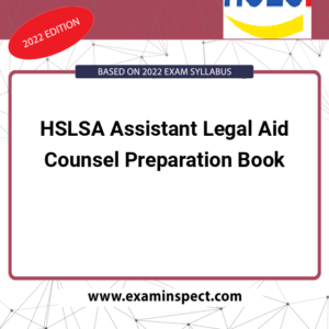 HSLSA Assistant Legal Aid Counsel Preparation Book