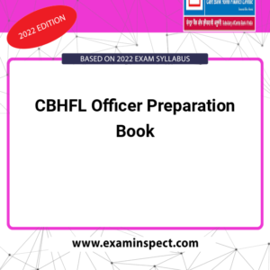 CBHFL Officer Preparation Book