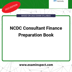 NCDC Consultant Finance Preparation Book