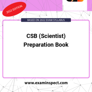 CSB (Scientist) Preparation Book