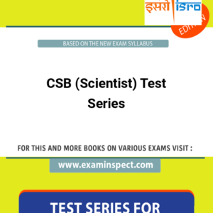 CSB (Scientist) Test Series