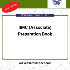 IIMC (Associate) Preparation Book