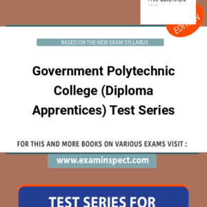 Government Polytechnic College (Diploma Apprentices) Test Series