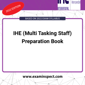 IHE (Multi Tasking Staff) Preparation Book