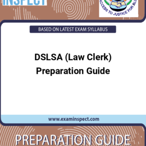 DSLSA (Law Clerk) Preparation Guide