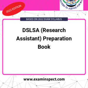 DSLSA (Research Assistant) Preparation Book