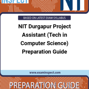 NIT Durgapur Project Assistant (Tech in Computer Science) Preparation Guide