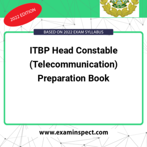 ITBP Head Constable (Telecommunication) Preparation Book