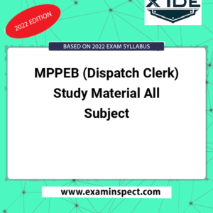 MPPEB (Dispatch Clerk) Study Material All Subject