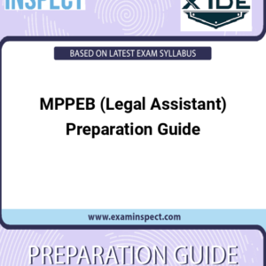 MPPEB (Legal Assistant) Preparation Guide