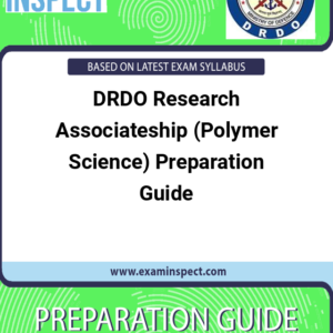 DRDO Research Associateship (Polymer Science) Preparation Guide