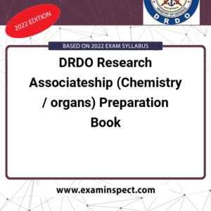 DRDO Research Associateship (Chemistry / organs) Preparation Book