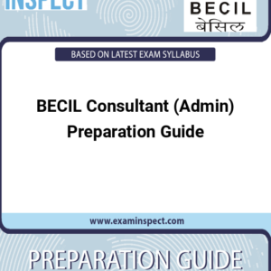 BECIL Consultant (Admin) Preparation Guide