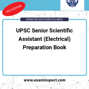 UPSC Senior Scientific Assistant (Electrical) Preparation Book