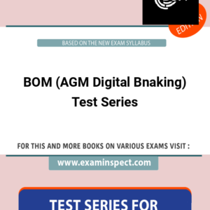 BOM (AGM Digital Bnaking) Test Series
