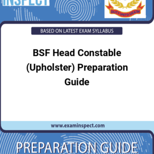 BSF Head Constable (Upholster) Preparation Guide