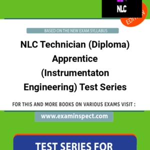 NLC Technician (Diploma) Apprentice (Instrumentaton Engineering) Test Series