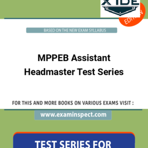 MPPEB Assistant Headmaster Test Series