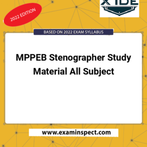 MPPEB Stenographer Study Material All Subject