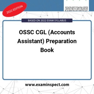 OSSC CGL (Accounts Assistant) Preparation Book