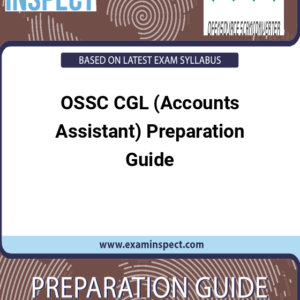 OSSC CGL (Accounts Assistant) Preparation Guide