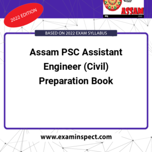 Assam PSC Assistant Engineer (Civil) Preparation Book