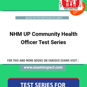 NHM UP Community Health Officer Test Series