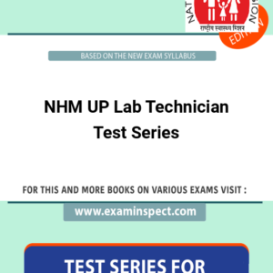 NHM UP Lab Technician Test Series