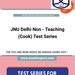 JNU Delhi Non - Teaching (Cook) Test Series