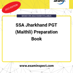 SSA Jharkhand PGT (Maithli) Preparation Book