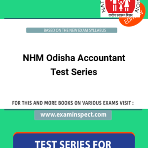 NHM Odisha Accountant Test Series