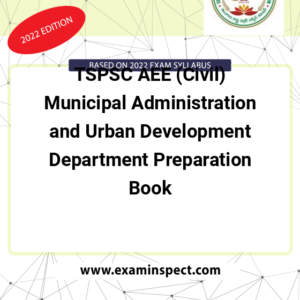 TSPSC AEE (Civil) Municipal Administration and Urban Development Department Preparation Book