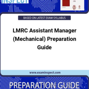 LMRC Assistant Manager (Mechanical) Preparation Guide