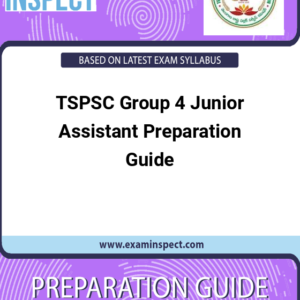 TSPSC Group 4 Junior Assistant Preparation Guide
