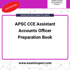 APSC CCE Assistant Accounts Officer Preparation Book