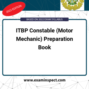 ITBP Constable (Motor Mechanic) Preparation Book